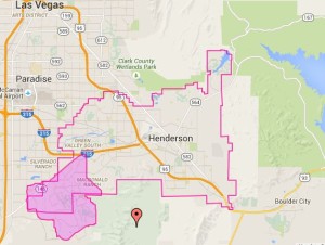 89052 Zip Code Map